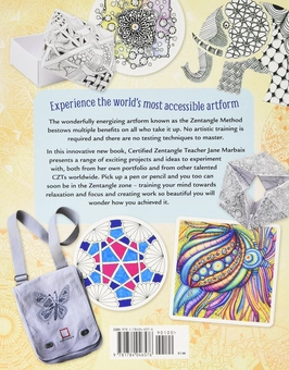 Бумажная книга «Inspiring Zentangle Projects», автор Джейн Марбэ - фото №2 - миниатюра