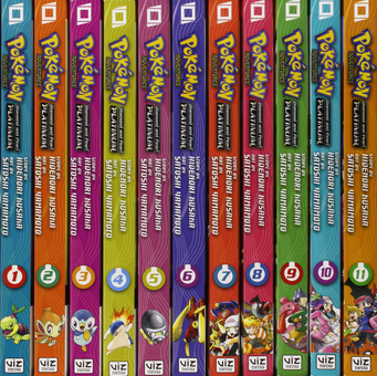 Бумажная книга «Pokemon Adventures Diamond & Pearl / Platinum Box Set (Volumes 1-11)», автор Хидэнори Кусака - фото №2 - миниатюра
