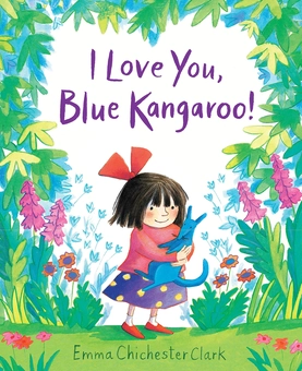 Паперова книга «I Love You, Blue Kangaroo!», автор Емма Чічестер Кларк - фото №1 - мініатюра