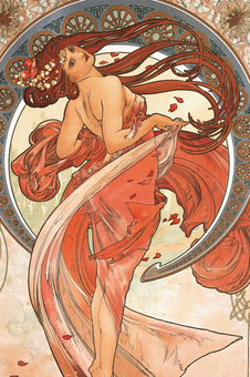 Паперова книга «Mucha: The Arts, Dance » - фото №1 - мініатюра