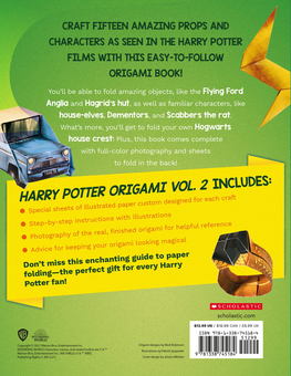 Бумажная книга «Harry Potter Origami. Volume 2» - фото №3 - миниатюра