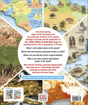 Бумажная книга «What's Where on Earth? Atlas. The World as You've Never Seen It Before!» - фото №2 - миниатюра