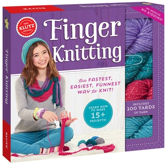 Бумажная книга «Finger Knitting» - фото №1 - миниатюра