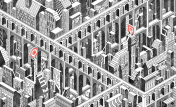 Бумажная книга «Extreme Labyrinths - Cityscapes: 50 mazes to get lost in», автор Томас Рэдклифф - фото №5 - миниатюра