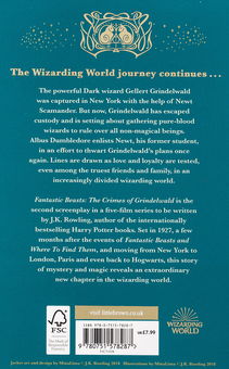 Бумажная книга «Fantastic Beasts. The Crimes of Grindelwald. The Original Screenplay», автор Джоан Роулинг - фото №2 - миниатюра