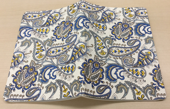 Бумажная книга «Paisley Embroidered Journal» - фото №2 - миниатюра