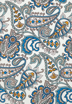 Бумажная книга «Paisley Embroidered Journal» - фото №1 - миниатюра