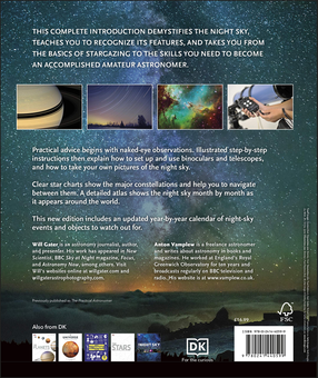 Паперова книга «Stargazing for Beginners. Explore the Wonders of the Night Sky», авторів Антон Вамплев, Уілл Гейтер - фото №2 - мініатюра