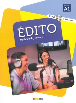 Бумажная книга «Edito A1 Livre eleve + CD mp3 + DVD» - фото №1 - миниатюра