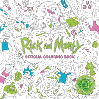 Паперова книга «Rick and Morty. Official Coloring Book» - фото №2 - мініатюра