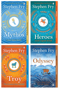 Бумажная книга «Stephen Fry's Greek Myths (комплект із 4-х книг)», автор Стивен Фрай - фото №1 - миниатюра
