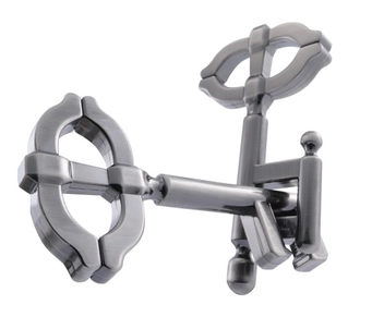  «Металлическая головоломка Hanayama Huzzle  2 Ключи-2 (515012)», бренда Hanayama - фото №4 - миниатюра
