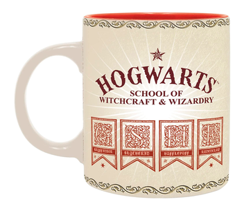  «Чашка Harry Potter Hogwarts 4 Houses (ABYMUG489)», бренда Abysse - фото №2 - миниатюра