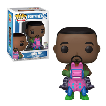  «Коллекционная фигурка Funko Pop! Fortnite Giddy Up (44732)», бренда Funko Pop - фото №5 - миниатюра