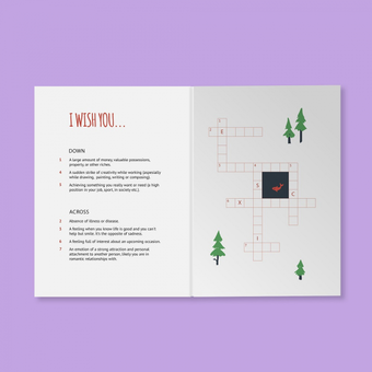  «Листівка кросворд-побажання Gifty Merry Christmas for Her (AA-0002765)», бренда Gifty - фото №6 - миниатюра