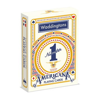  «Гральні карти Winning Moves Americana Waddingtons Number 1 (WM00753-EN1-12) », бренда Winning Moves - фото №1 - миниатюра