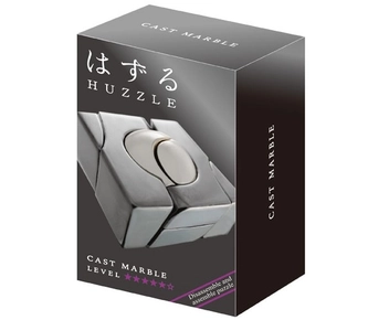  «Металлическая головоломка Hanayama Huzzle Marble 5 Мрамор (515090)», бренда Hanayama - фото №2 - миниатюра