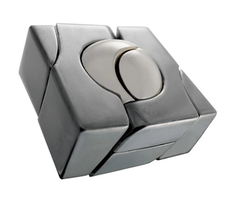  «Металлическая головоломка Hanayama Huzzle Marble 5 Мрамор (515090)», бренда Hanayama - фото №4 - миниатюра