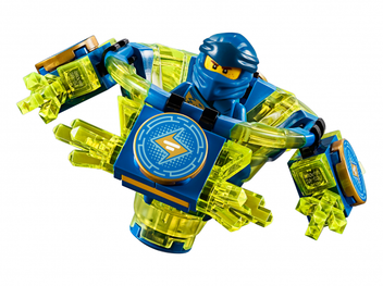  «Конструктор LEGO Ninjago Спин-джитсу Джей 97 деталей (70660)», бренда LEGO - фото №5 - миниатюра