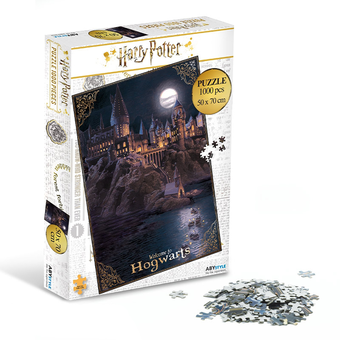  «Пазл Harry Potter Hogwarts 1000 деталей (ABYJDP001)», бренда Abysse - фото №2 - миниатюра