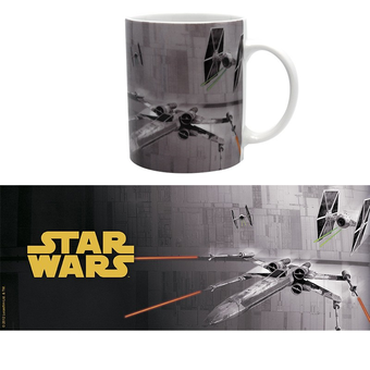  «Чашка Star Wars X-Wing VS Tie Fighter (ABYMUG061)», бренда Abysse - фото №5 - миниатюра