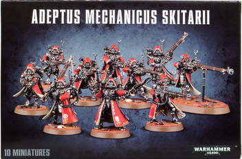  «Набор для сборки миниатюр Games Workshop Warhammer 40,000 Adeptus Mechanicus Skitarii (99120116016)», бренда Games Workshop - фото №1 - миниатюра