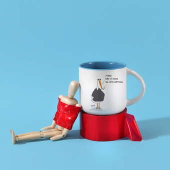  «Чашка Gifty Лучче не зв'язуватись (AA-0082333)», бренда Gifty - фото №2 - миниатюра