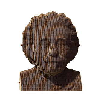  «Картонний конструктор Cartonic 3D Puzzle Albert Einstein», бренда Cartonic - фото №4 - миниатюра