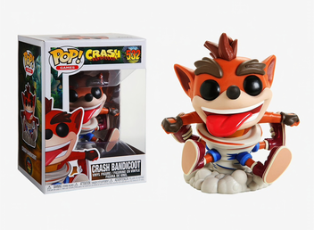 «Коллекционная фигурка Funko POP! Crash Bandicoot (43343)», бренда Funko Pop - фото №2 - миниатюра