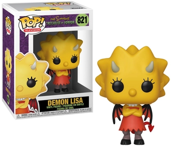  «Коллекционная фигурка Funko POP! Simpsons Демон Лиса (39721)», бренда Funko Pop - фото №2 - миниатюра