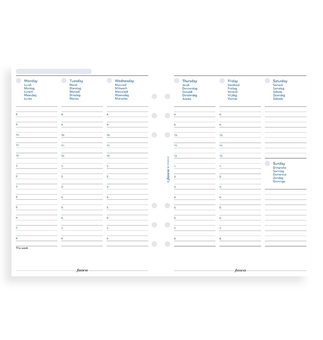  «Органайзер Filofax The Original Personal Dark Aqua (AY-022382)», бренда Filofax - фото №4 - миниатюра