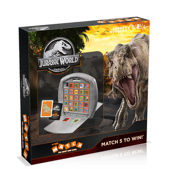  «Настільна гра Winning Moves Jurassic World Top Trumps Match Board Game», бренду Winning Moves - фото №1 - мініатюра