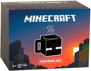 «Кружка JINX Minecraft Enderman Plastic 290 мл (JINX-8329)», бренда JINX - фото №4 - миниатюра
