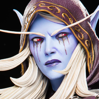  «Статуэтка Blizzard World of Warcraft Sylvanas Statue (B62426)», бренда Blizzard - фото №2 - миниатюра