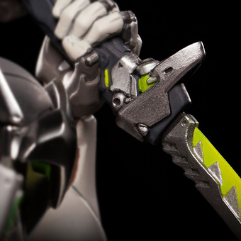 «Статуэтка Blizzard Overwatch Genji Statue (B62464)», бренду Blizzard - фото №2 - мініатюра