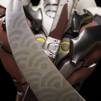  «Статуэтка Blizzard Overwatch Genji Statue (B62464)», бренду Blizzard - фото №5 - мініатюра