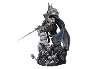  «Статуэтка Blizzard World of Warcraft Lich King Arthas Premium (B66228)», бренда Blizzard - фото №9 - миниатюра