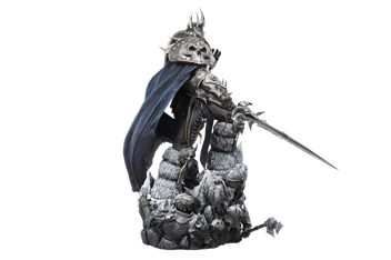  «Статуэтка Blizzard World of Warcraft Lich King Arthas Premium (B66228)», бренда Blizzard - фото №13 - миниатюра