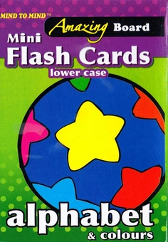 Паперова книга «Amazing Board Mini Flash Cards. Alphabet and Colours » - фото №1 - мініатюра