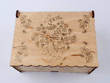 «'Petrykivka Painting' box», brand Зірка / Zirka / Зірка / - фото №5 - миниатюра