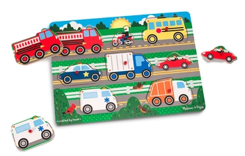  «Пазл Melissa & Doug Вгадай машинку (MD19051)», бренду Melissa & Doug - фото №3 - мініатюра