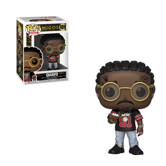 «Коллекционная фигурка Funko Pop! Migos Quavo (37854)», бренда Funko Pop - фото №6 - миниатюра