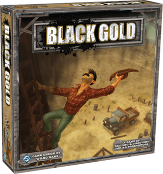  «Настільна гра FFG Black Gold (13293)», бренду Fantasy Flight Games - фото №1 - мініатюра