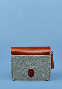  «Бохо-сумка BlankNote Лілу Коньяк (BN-BAG-3-felt-k)», бренду BlankNote - фото №3 - мініатюра