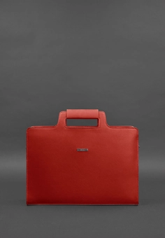 «Сумка для ноутбука і документів BlankNote Червона (BN-BAG-36-red)», бренду BlankNote - фото №2 - мініатюра