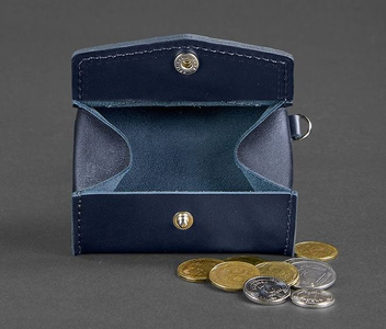  «Монетница BlankNote 1.0 Темно-синяя (BN-CW-1-navy-blue)», бренда BlankNote - фото №3 - миниатюра