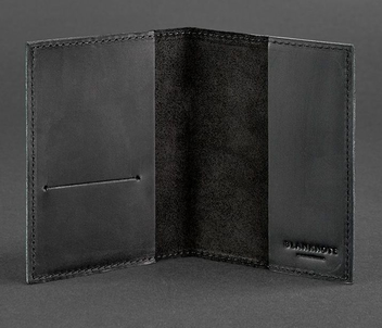  «Обложка для паспорта BlankNote 1.2 Графит (BN-OP-1-2-g)», бренда BlankNote - фото №3 - миниатюра