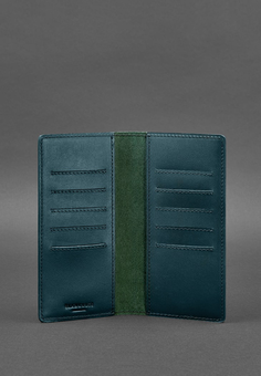  «Портмоне-купюрник BlankNote 11.0 Малахит (BN-PM-11-malachite)», бренда BlankNote - фото №4 - миниатюра