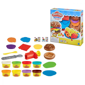  «Набір для творчості Play-Doh з пластиліном Забавні закуски в асортименті (5010993985616)», бренду Hasbro - фото №2 - мініатюра
