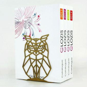 «Держатель для книг Glozis Owl (G-034)», бренда Glozis - фото №3 - миниатюра